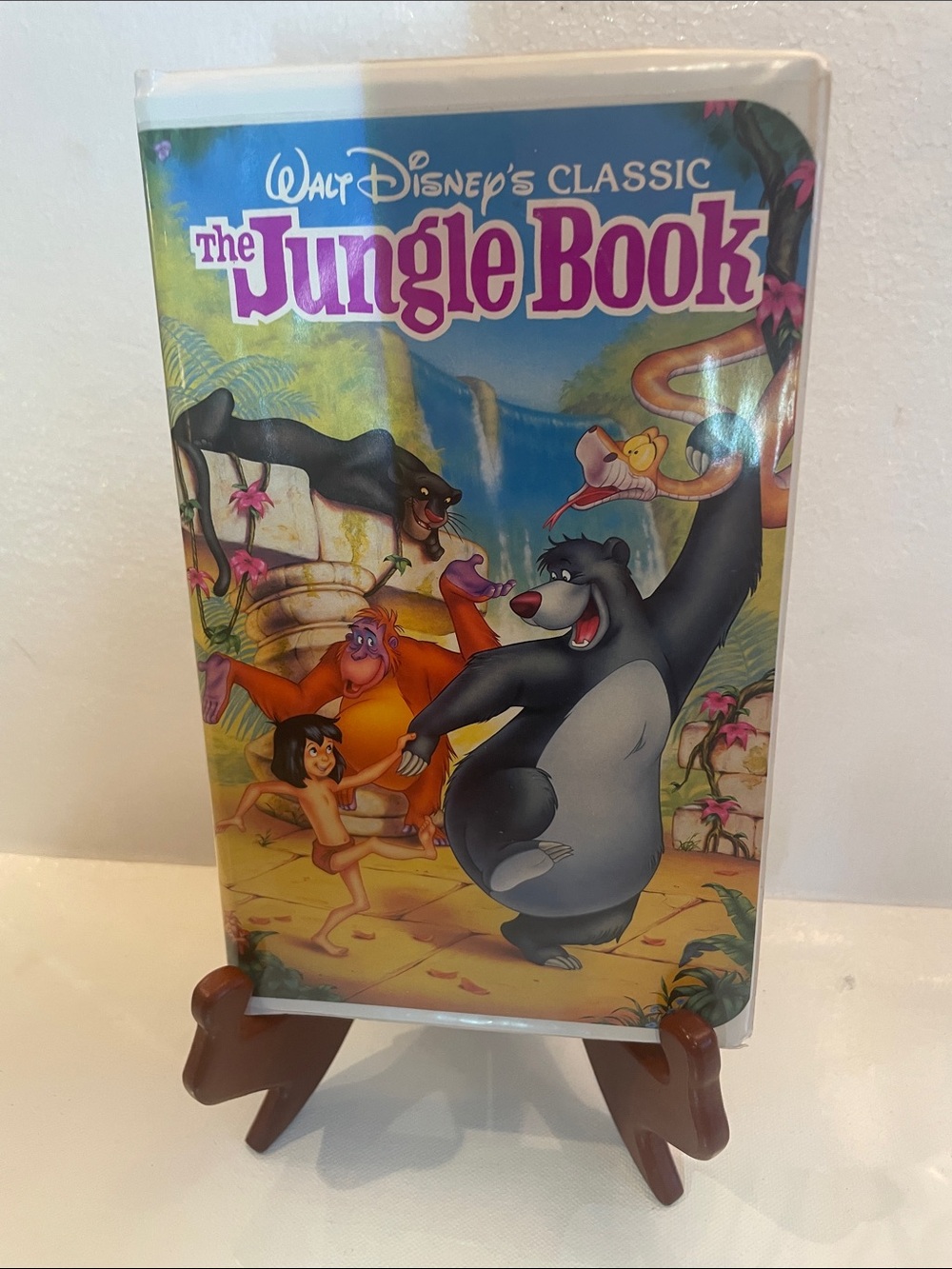 Vintage Walt Disney classic The Jungle Book black diamond VHS video tape mint